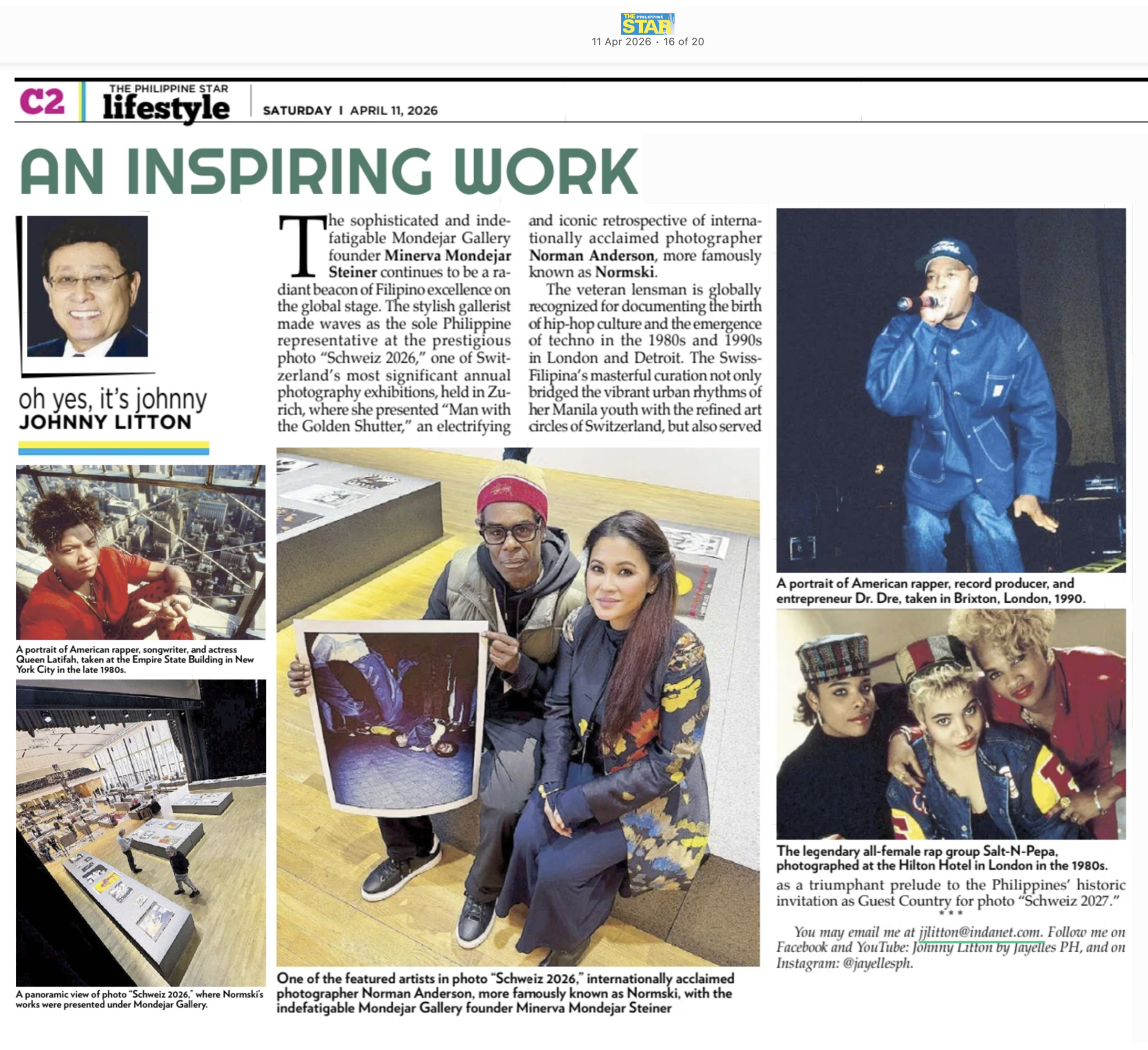 Normski retrospective announcement image